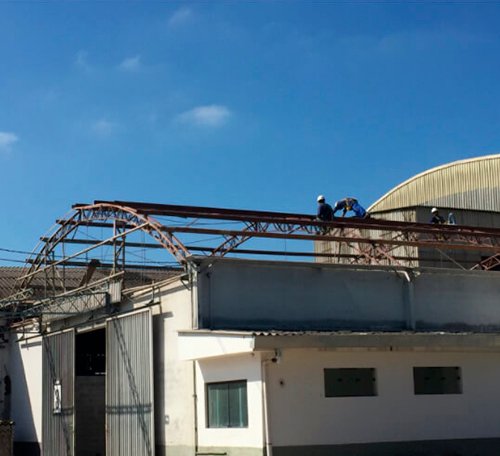 Reforma de Estrutura Metálica - Santana de Parnaíba (SP)